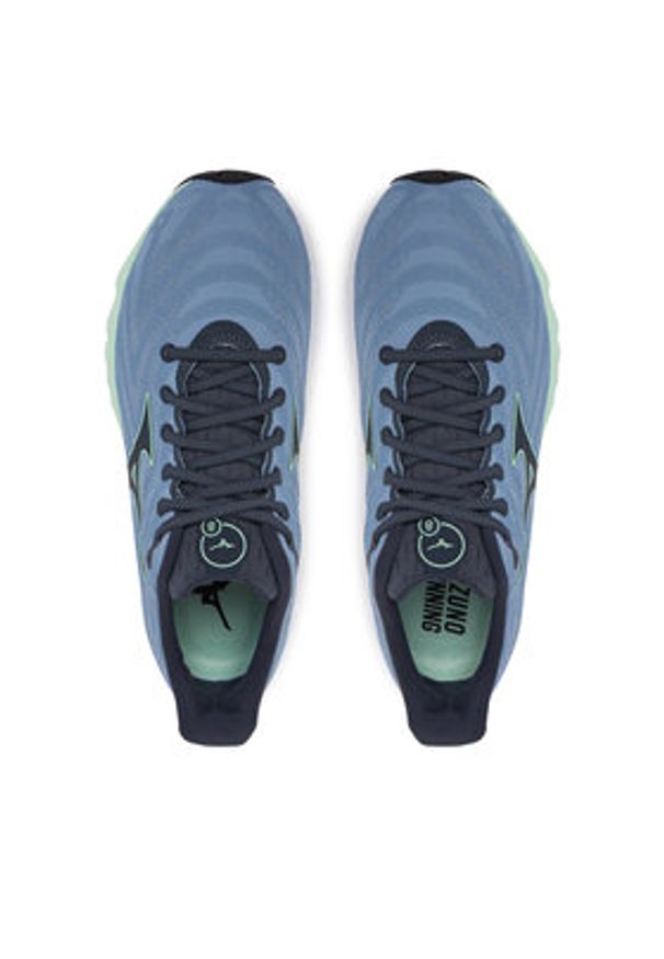 Mizuno Buty do biegania Wave Sky 8 J1GC2402 Niebieski. Kolor: niebieski. Materiał: materiał. Model: Mizuno Wave