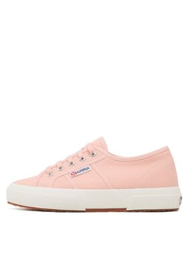 Superga Tenisówki 2750 New Plus S2126KW Różowy. Kolor: różowy. Materiał: materiał