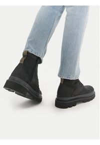Clarks Trapery Badell Hi 261734227 Czarny. Kolor: czarny. Materiał: nubuk, skóra #7