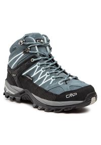 CMP Trekkingi Rigel Mid Wmn Trekking Shoe Wp 3Q12946 Niebieski. Kolor: niebieski. Materiał: zamsz, skóra #5