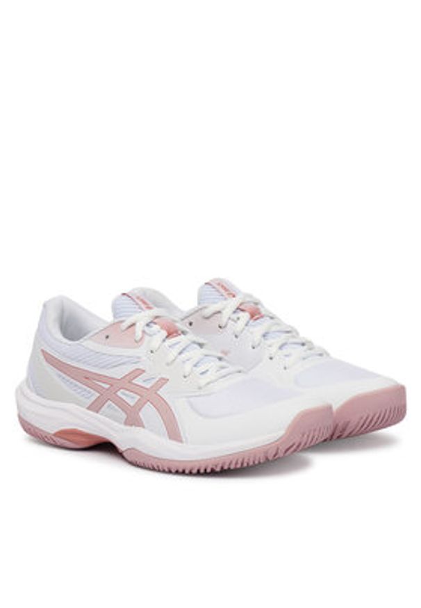 Asics Buty do tenisa Game Ff 1042A281 Biały. Kolor: biały. Materiał: skóra. Sport: tenis