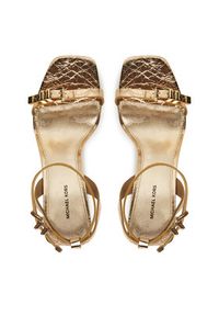 MICHAEL Michael Kors Sandały Darrington 40S5DTMS1M Złoty. Kolor: złoty. Materiał: skóra #3