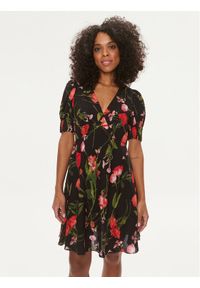 Ted Baker Sukienka letnia Sienno 275006 Czarny Regular Fit. Kolor: czarny. Materiał: wiskoza. Sezon: lato