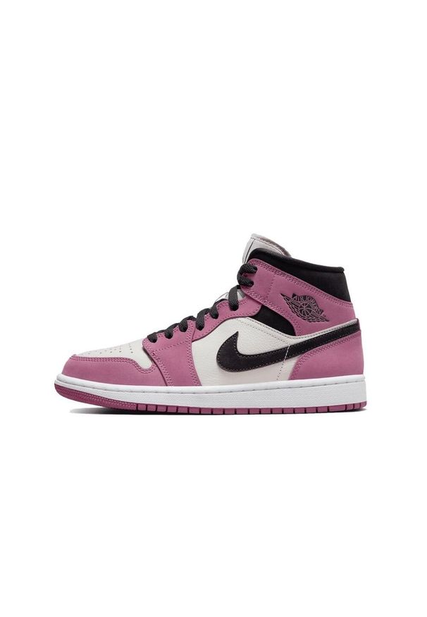 Buty do chodzenia unisex Air Jordan 1 Mid SE Light Mulberry. Kolor: różowy. Sport: turystyka piesza