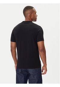 Karl Lagerfeld - KARL LAGERFELD T-Shirt 755035 554221 Czarny Regular Fit. Typ kołnierza: dekolt w karo. Kolor: czarny. Materiał: bawełna #3