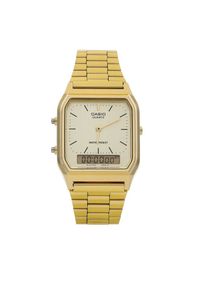 Zegarek Casio. Kolor: złoty. Styl: vintage