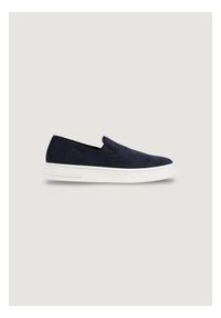 Armani Exchange Półbuty XM002633 AF16411 ZB004 Granatowy. Kolor: niebieski. Materiał: zamsz, skóra #1
