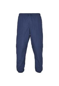 Spodnie Urban Classics zip away track. Kolor: niebieski #1