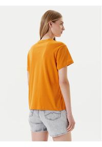 Mustang T-Shirt Floris 1016157 Pomarańczowy Relaxed Fit. Kolor: pomarańczowy. Materiał: bawełna