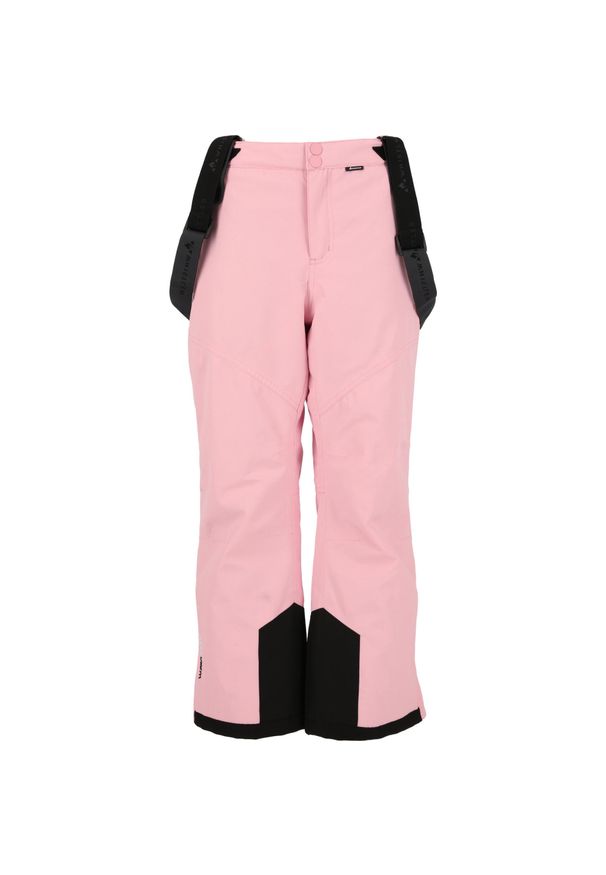 Dziecięce spodnie narciarskie Whistler Drizzle 10000. Kolor: różowy. Sezon: zima. Sport: narciarstwo
