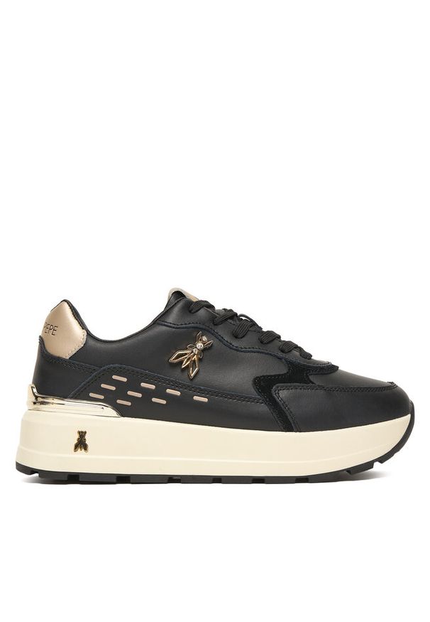 Sneakersy Patrizia Pepe. Kolor: czarny