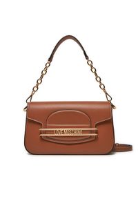 Love Moschino - LOVE MOSCHINO Torebka JC4345PP0LKP0208 Brązowy. Kolor: brązowy. Materiał: skórzane