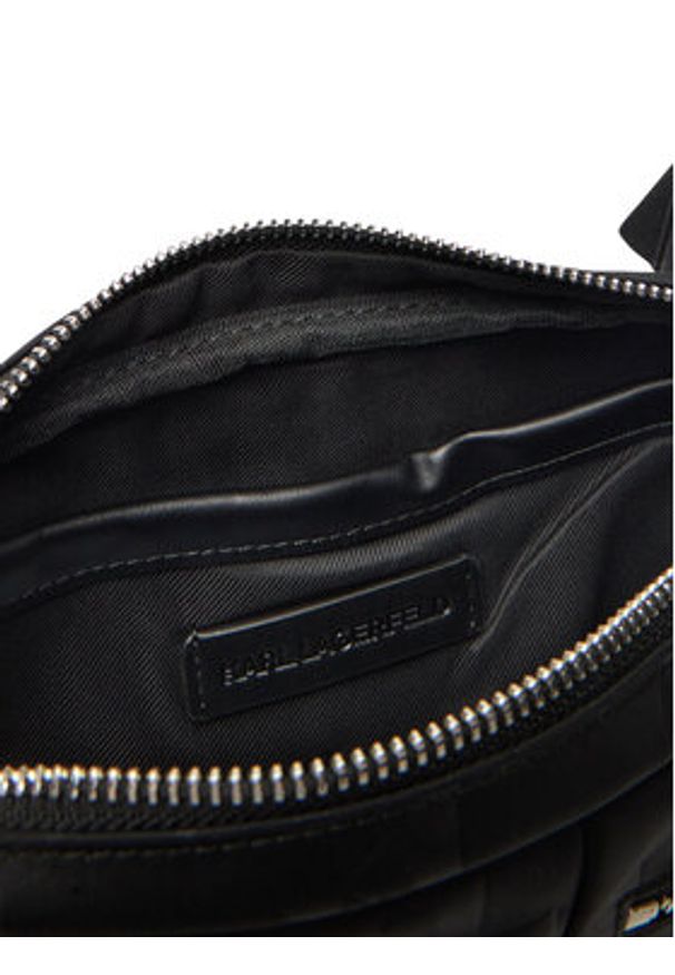 Karl Lagerfeld - KARL LAGERFELD Saszetka nerka A3M30164 Czarny. Kolor: czarny. Materiał: materiał