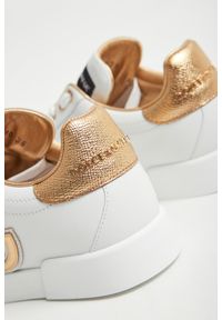 Dolce & Gabbana - Sneakersy damskie skórzane Portofino Vintage DOLCE & GABBANA. Materiał: skóra #5