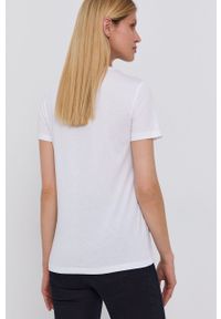 Lauren Ralph Lauren T-shirt damski kolor biały. Okazja: na co dzień. Kolor: biały. Materiał: dzianina. Wzór: nadruk. Styl: casual #3