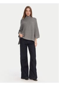 Kontatto Sweter 3M0848C Szary Relaxed Fit. Kolor: szary. Materiał: syntetyk #5