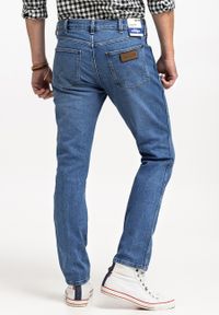 Wrangler - WRANGLER LARSTON MĘSKIE SPODNIE JEANSOWE JEANSY DŻINSY TROPIC THUNDER W18SYLY87