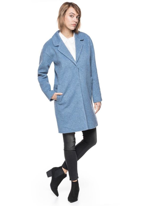 Tom Tailor - DAMSKI PŁASZCZ TOM TAILOR COAT EGG SHAPE. Okazja: na co dzień. Styl: wizytowy, elegancki, casual