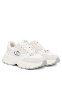 Liu Jo Sneakersy Eva 06 BF5035 PX740 Biały. Kolor: biały. Materiał: zamsz, skóra #3