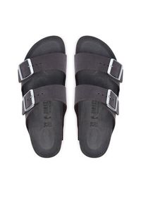 Birkenstock Klapki Arizona 1032829 Szary ciemny. Kolor: szary. Materiał: skóra #5