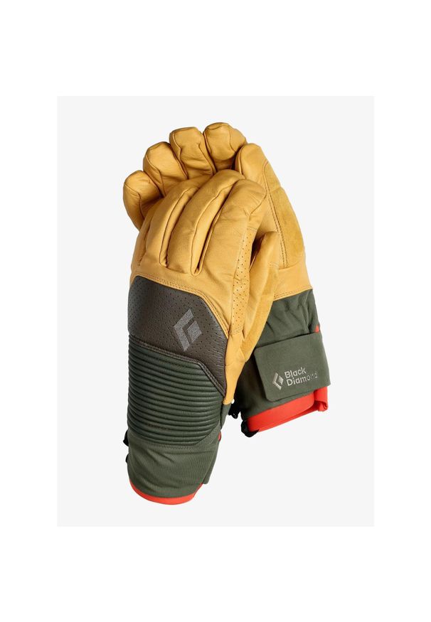 Rękawice narciarskie męskie Black Diamond Impulse Gloves. Kolor: brązowy. Sezon: zima. Sport: narciarstwo