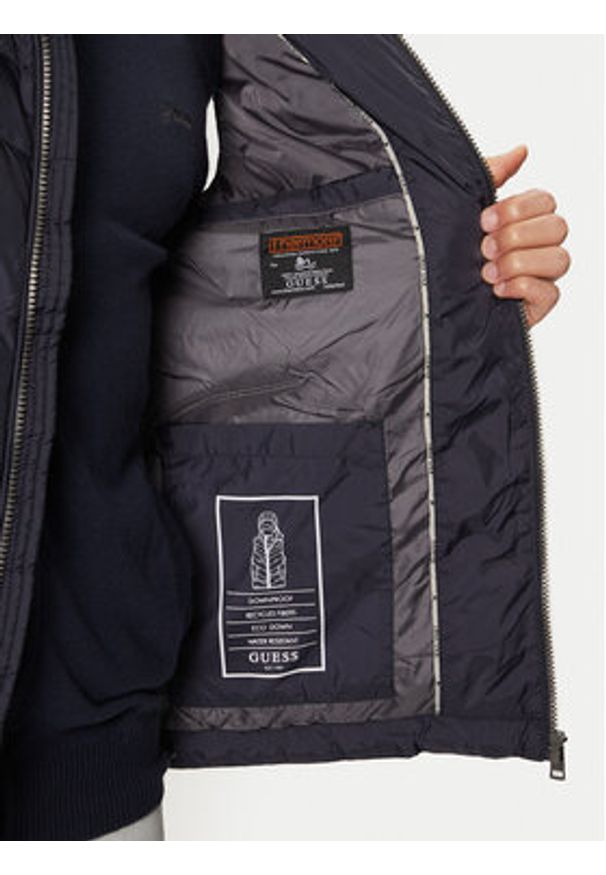 Guess Kamizelka M5RN21 WCQA2 Granatowy Regular Fit. Kolor: niebieski. Materiał: syntetyk