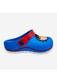 zaxy - Zaxy Dziecięce Kroksy Superman Grendene Kids JJ385004 Niebieskie. Kolor: niebieski. Materiał: guma. Wzór: motyw z bajki