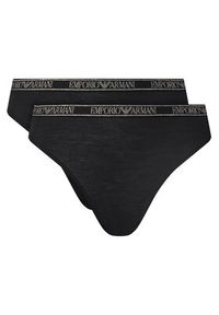Emporio Armani Underwear Komplet fig EW000403 AF10889 MC005 Czarny. Kolor: czarny. Materiał: wiskoza #3