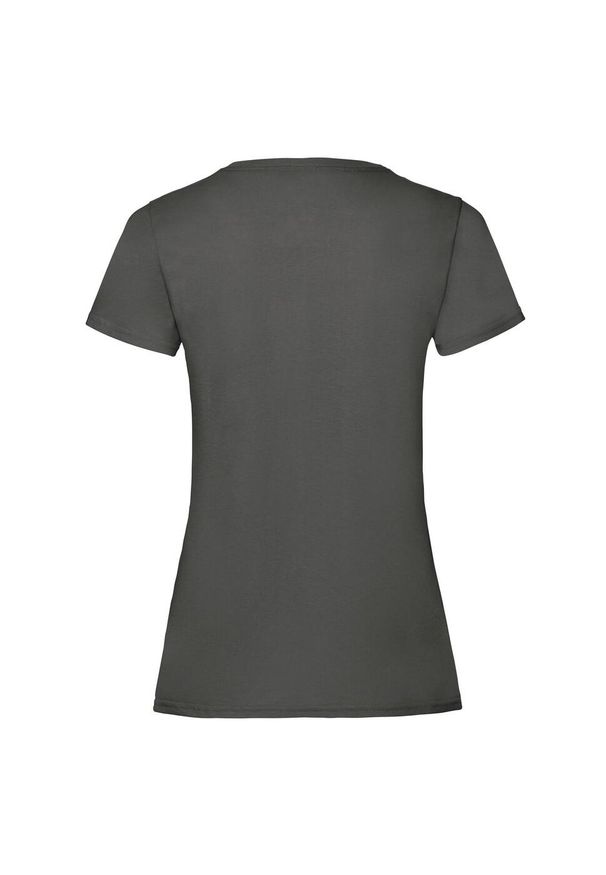 FRUIT OF THE LOOM - Koszulka Damska Valueweight Heather T-shirt. Kolor: szary
