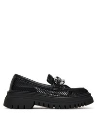 Loafersy DeeZee. Kolor: czarny