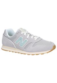 New Balance - Buty na co dzień damskie NEW BALANCE 373 skóra. Okazja: na co dzień. Kolor: beżowy. Materiał: skóra. Model: New Balance 373