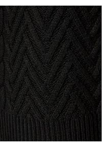 Sisley Spódnica mini 17L3M0008 Czarny Slim Fit. Kolor: czarny. Materiał: wełna #5