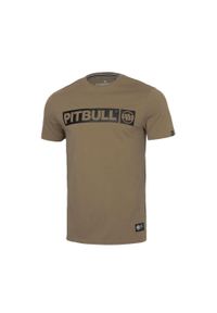 PITBULL - Koszulka sportowa męska Pitbull West Coast T-S Hilltop 170. Kolor: czarny, brązowy, wielokolorowy