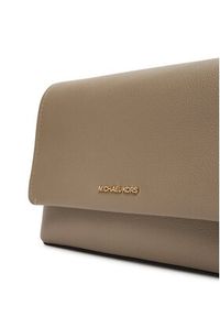 MICHAEL Michael Kors Torebka Nessa 30T5G8ZM1L Beżowy. Kolor: beżowy. Materiał: skórzane #6