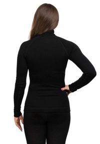 Koszulka Smartwool Classic Thermal Merino Base Layer 1/4 Zip Women. Kolor: czarny