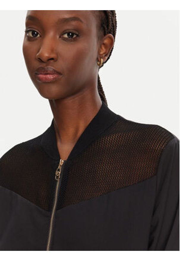 Liu Jo Sport Bluza TA5071 T2900 Czarny Regular Fit. Kolor: czarny. Materiał: syntetyk. Styl: sportowy