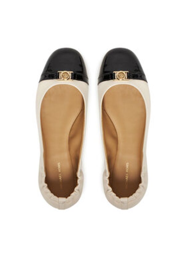 MICHAEL Michael Kors Baleriny Mandy Flex Ballet 40S5MAFP2L Écru. Materiał: skóra