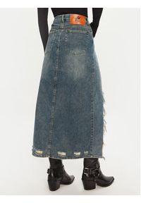 One Teaspoon Spódnica jeansowa 26580 Niebieski Regular Fit. Kolor: niebieski. Materiał: bawełna #5