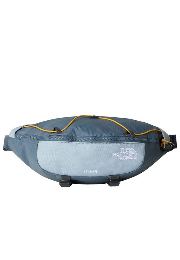 Saszetka The North Face Terra Lumbar 6L 0A81ENNOV1 - niebieska. Kolor: niebieski. Materiał: nylon. Wzór: aplikacja