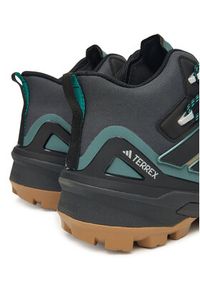 Adidas - adidas Trekkingi Terrex Skychaser Mid GORE-TEX JQ9927 Brązowy. Kolor: brązowy. Materiał: materiał. Technologia: Gore-Tex. Model: Adidas Terrex. Sport: turystyka piesza