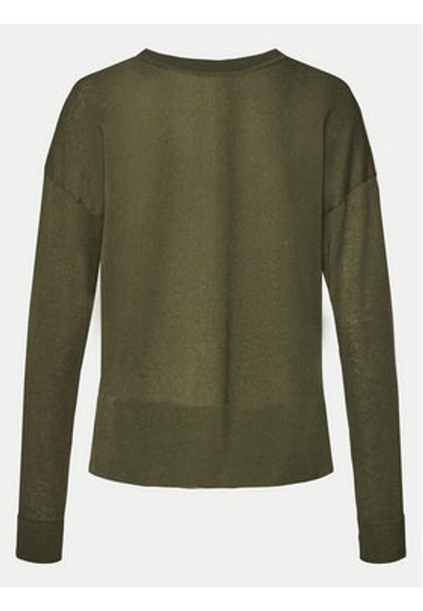 GAP - Gap Sweter 854769-03 Zielony Relaxed Fit. Kolor: zielony. Materiał: syntetyk