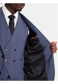 HUGO BOSS Garnitur Henry-Getlin253V1X 50544664 Niebieski Regular Fit. Kolor: niebieski. Materiał: wełna, syntetyk #15