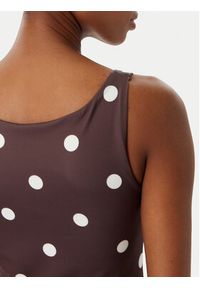 Vero Moda Top Million 10305800 Brązowy Regular Fit. Kolor: brązowy. Materiał: syntetyk #4