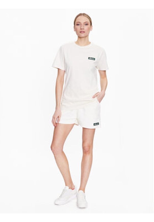 Ellesse T-Shirt Tolin SGR17945 Écru Regular Fit. Materiał: bawełna