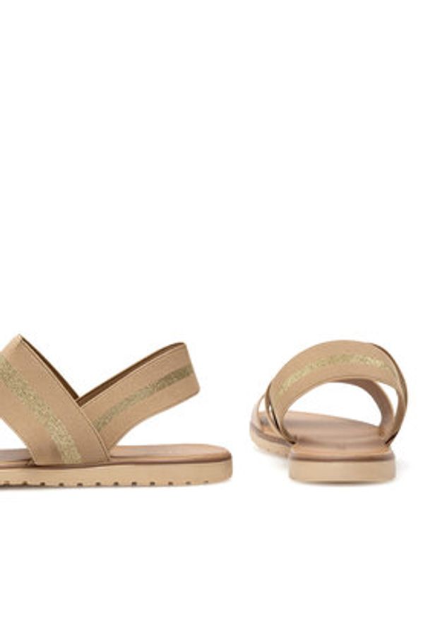 Clara Barson Sandały WS6262-05 Beżowy. Kolor: beżowy. Materiał: materiał