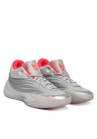 Adidas - adidas Buty do koszykówki Dame X KJ4398 Srebrny. Kolor: srebrny. Materiał: materiał. Sport: koszykówka #6