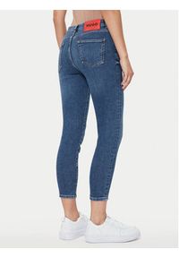 Hugo Jeansy 50522419 Niebieski Skinny Fit. Kolor: niebieski