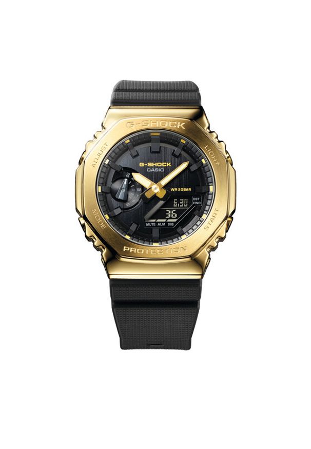 G-Shock Zegarek Casio CasiOak GM-2100G-1A9ER Czarny. Kolor: czarny