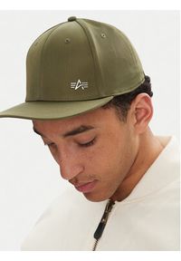 Alpha Industries Czapka z daszkiem Metal Label 156905 Zielony. Kolor: zielony. Materiał: poliamid, nylon #4