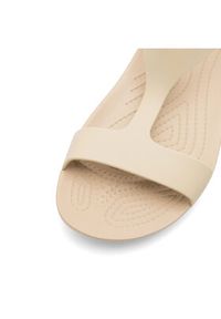 Crocs Sandały SERENA SANDAL 205469-212 Beżowy. Kolor: beżowy #8